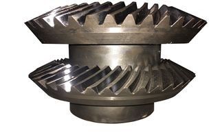 CNC Polishing Forging 35HRC Steel Bevel Pinion Gear