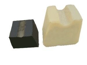 Wear Resisting Winding Drum Block 1.40g/cm3 Mining Machinery Parts